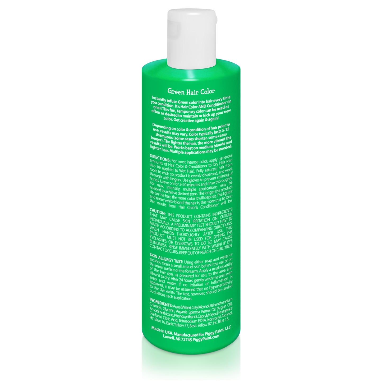 Green Hair Color & Conditioner