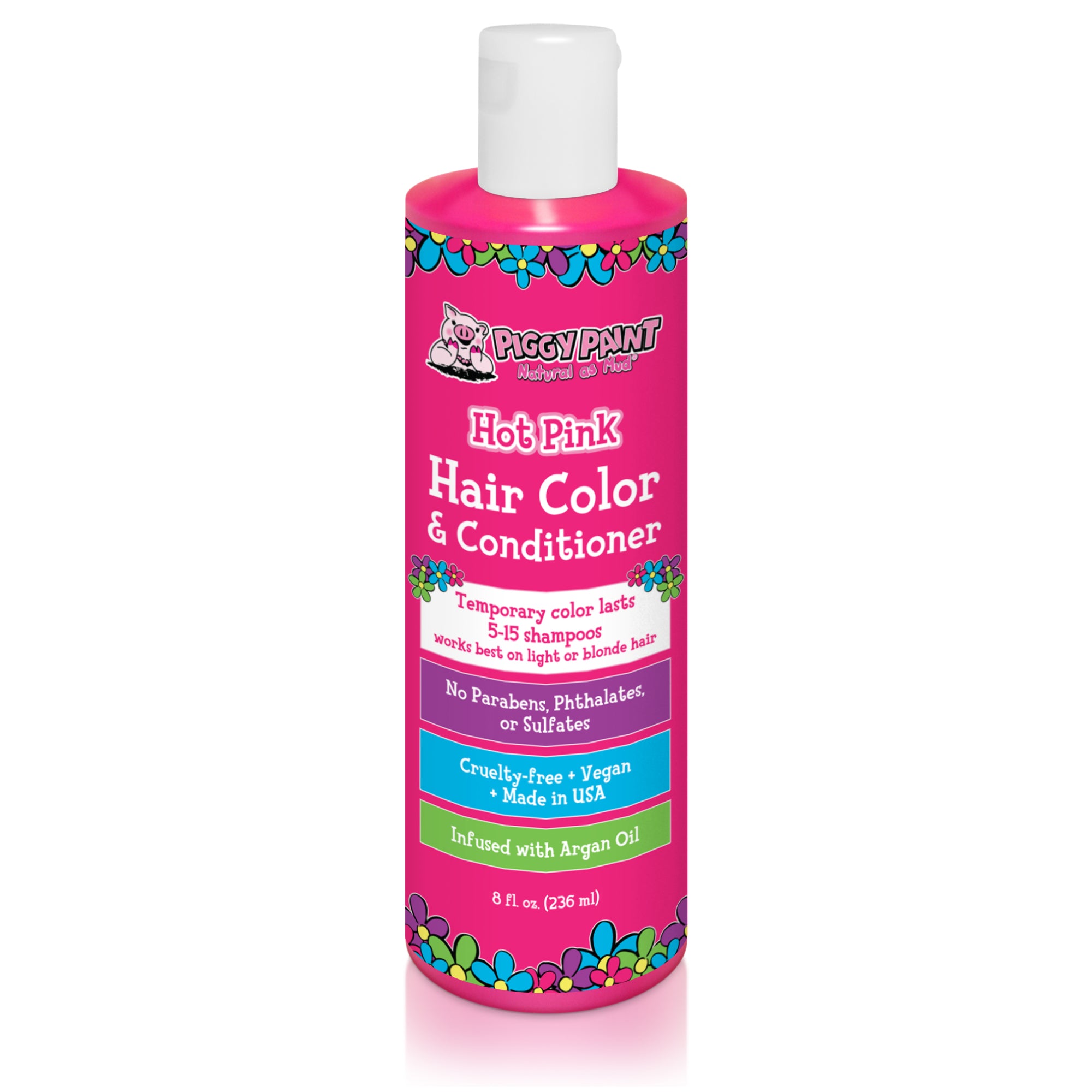 Hot Pink Hair Color & Conditioner – Piggy Paint