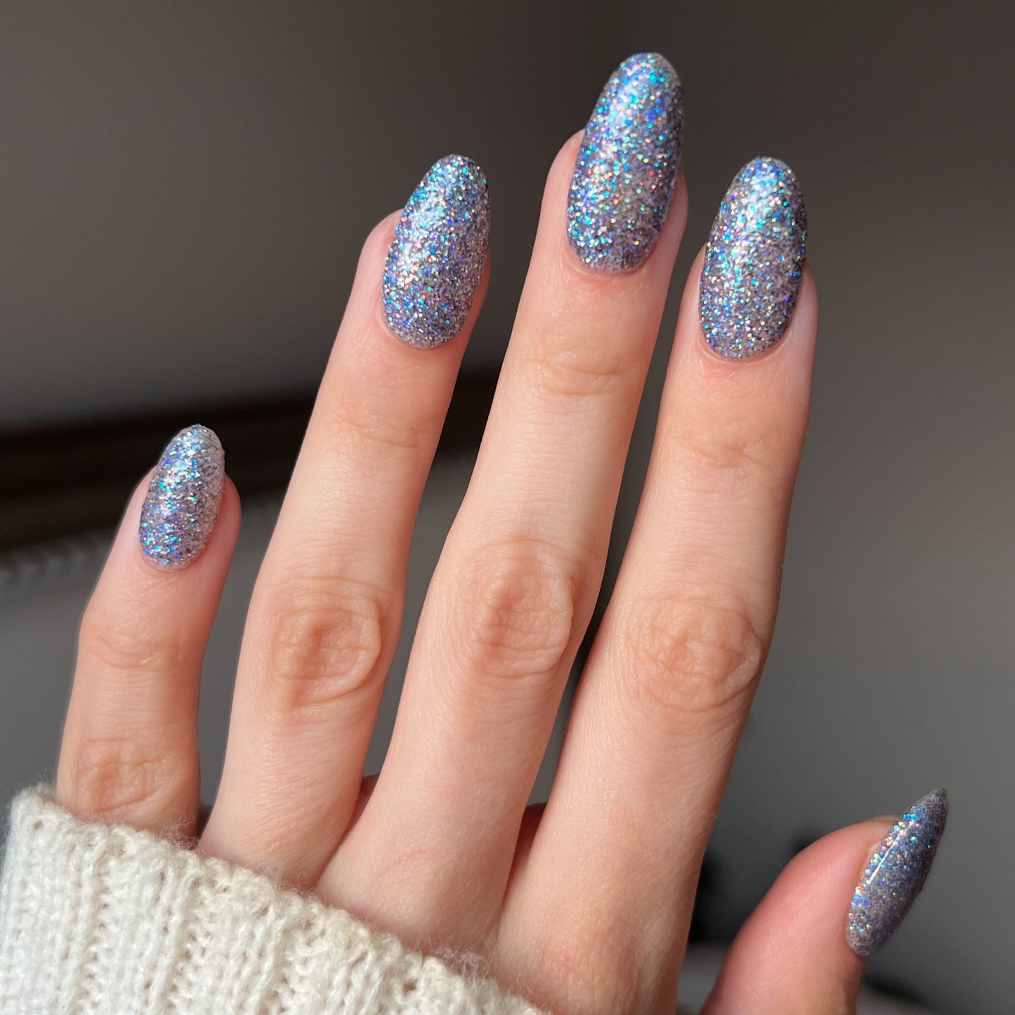 Winking of You - Silver Glitter