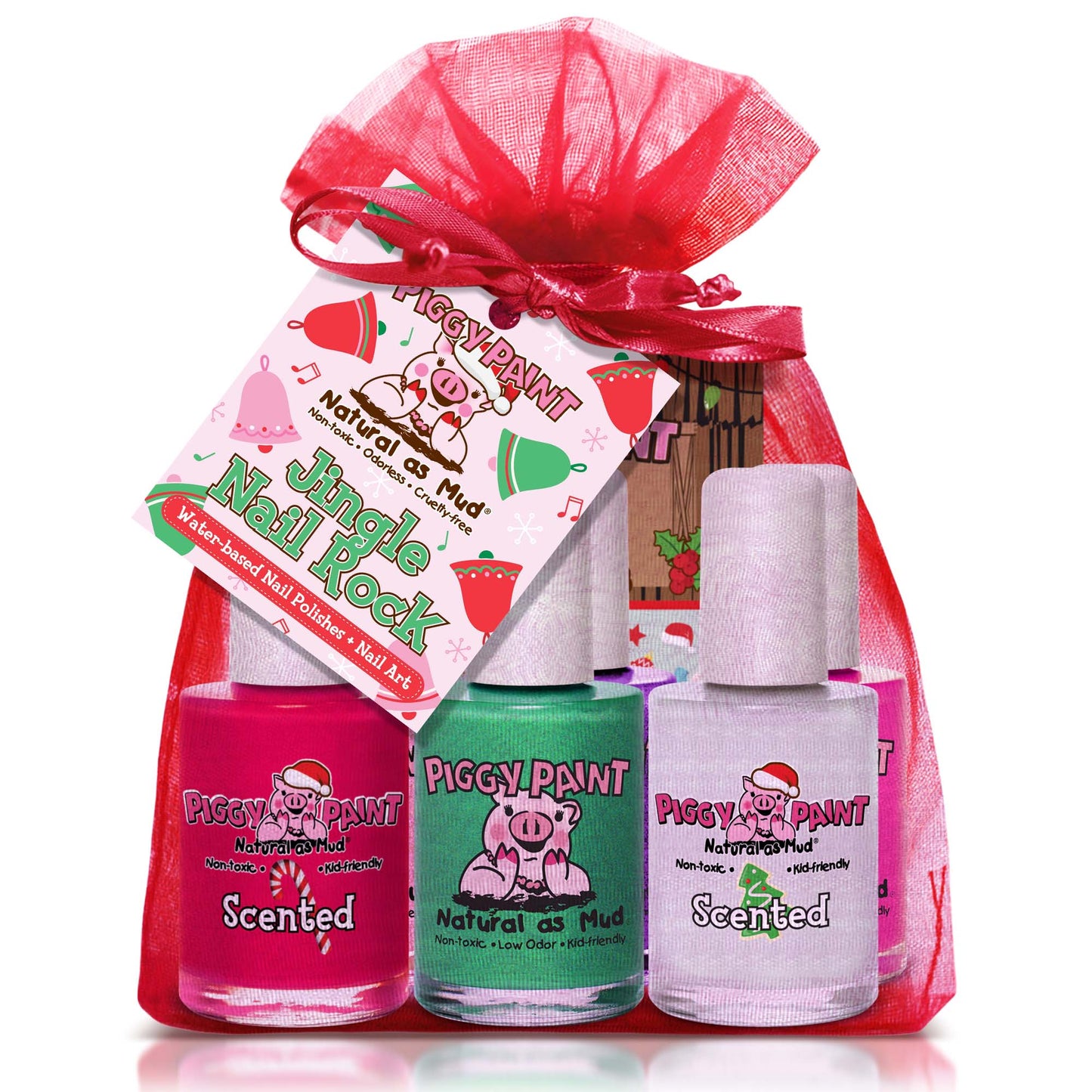 Jingle Nail Rock Gift Set - Kids Non-toxic Nail Polish