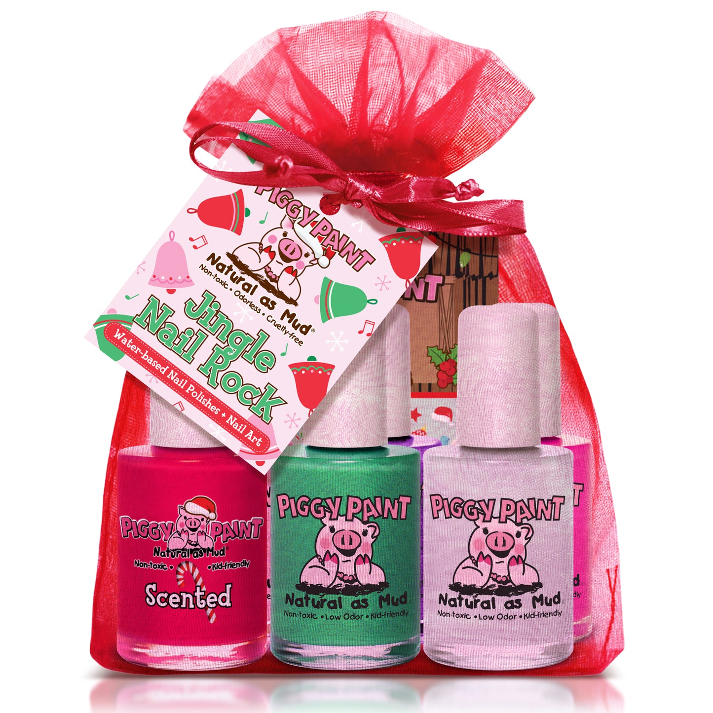 Jingle Nail Rock Gift Set - Kids Non-toxic Nail Polish