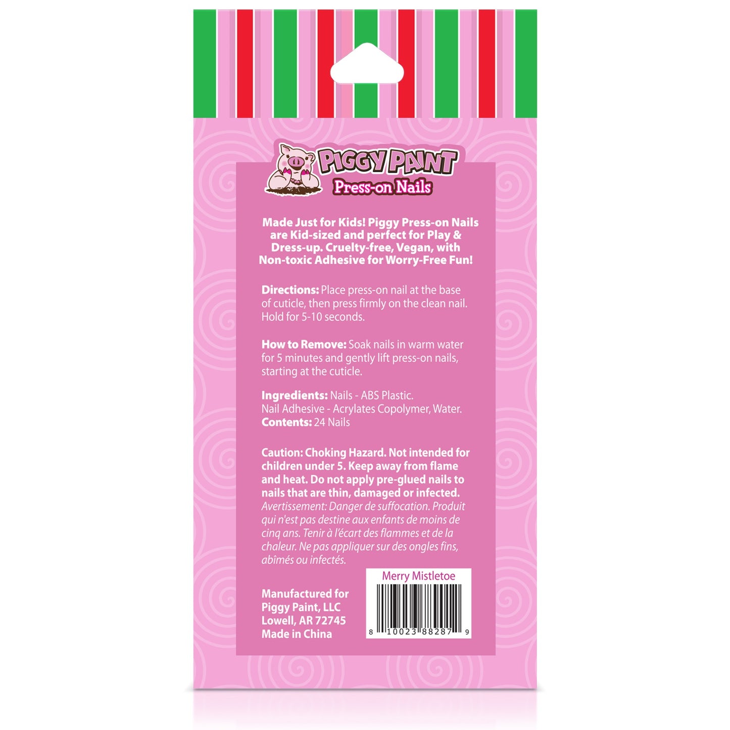 Merry Mistletoe Press-on Nails