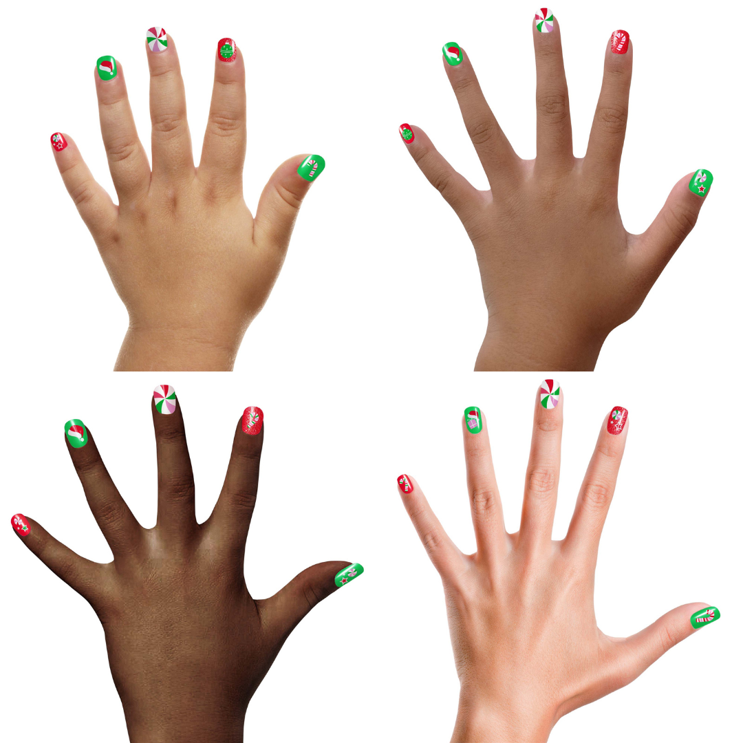 Merry Mistletoe Press-on Nails