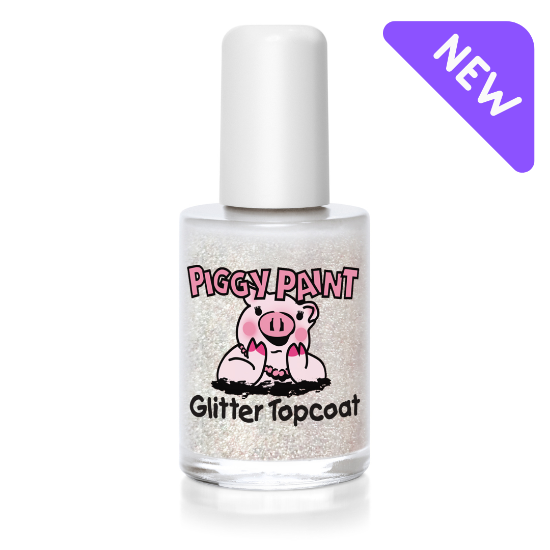 Glitter Topcoat - Clear Glitter Gloss