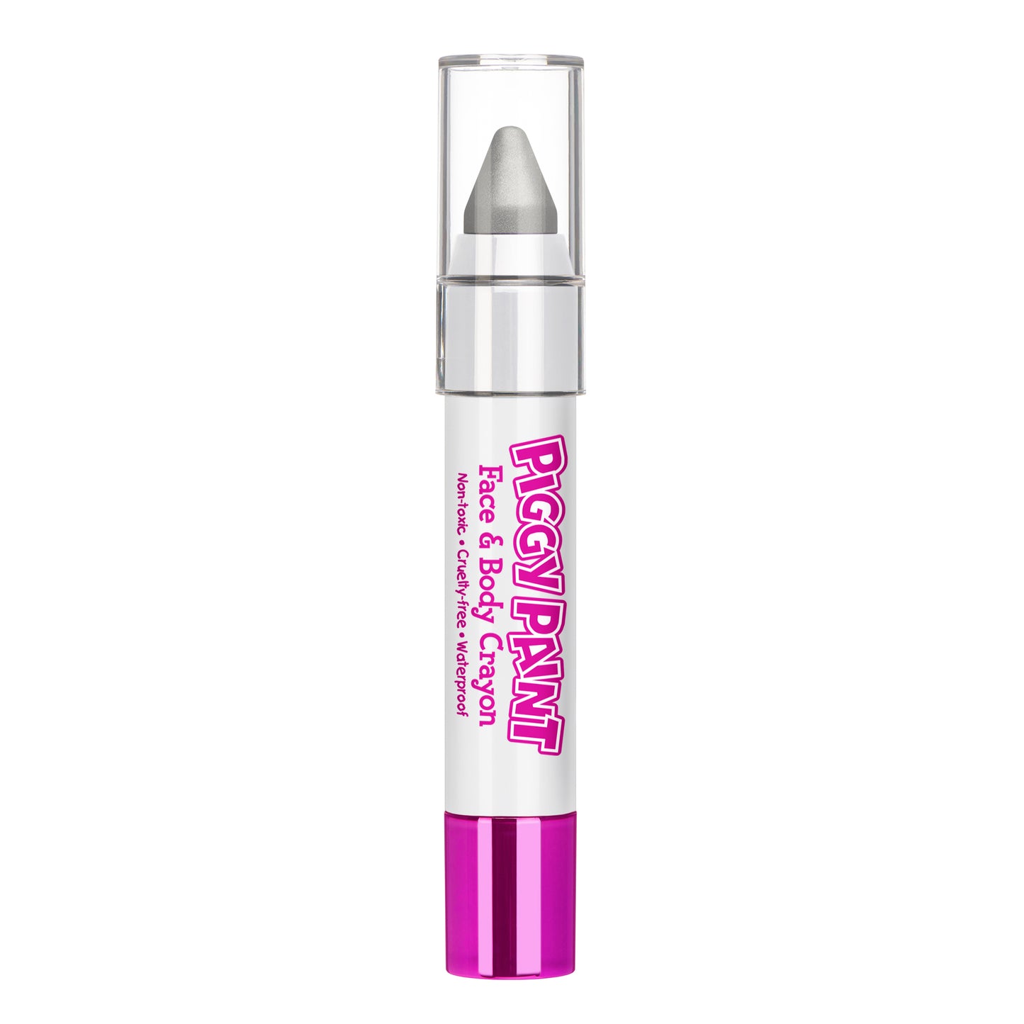 Face & Body Crayon - Metallic SILVER - Non-Toxic