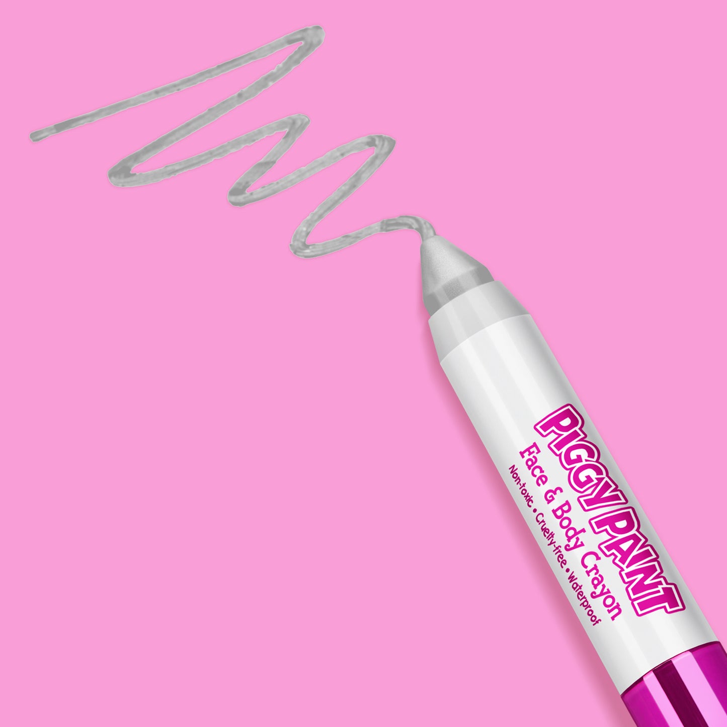 Face & Body Crayon - Metallic SILVER - Non-Toxic