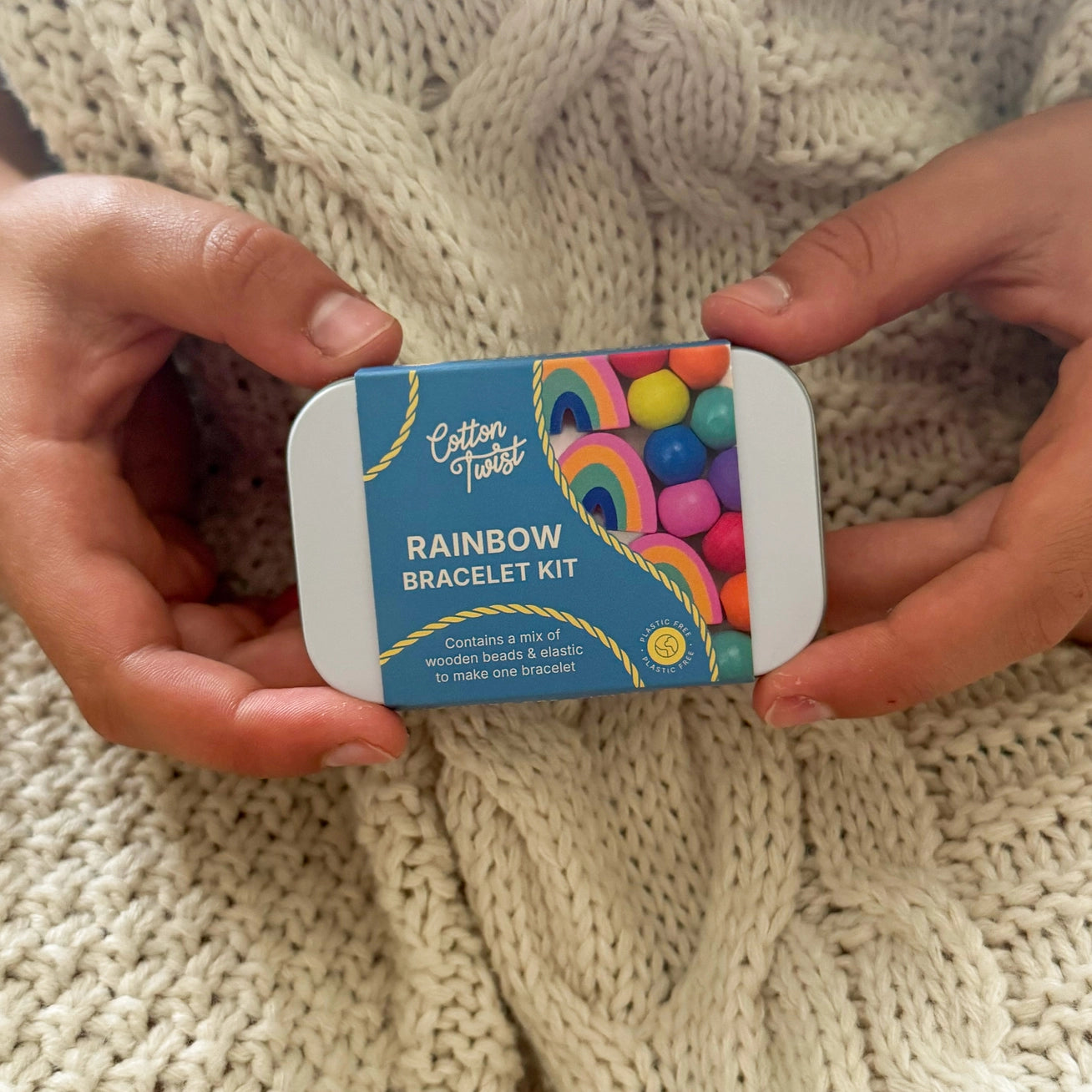 Rainbow Bracelet Gift Kit - Cotton Twist