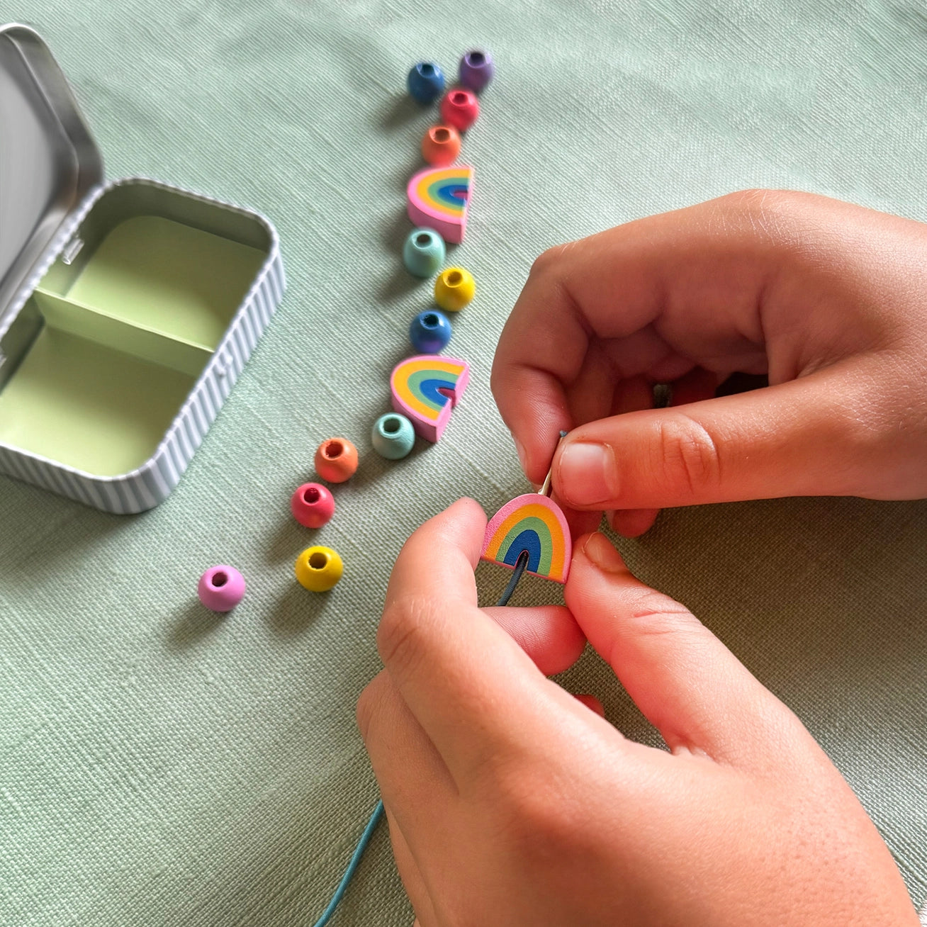 Rainbow Bracelet Gift Kit - Cotton Twist
