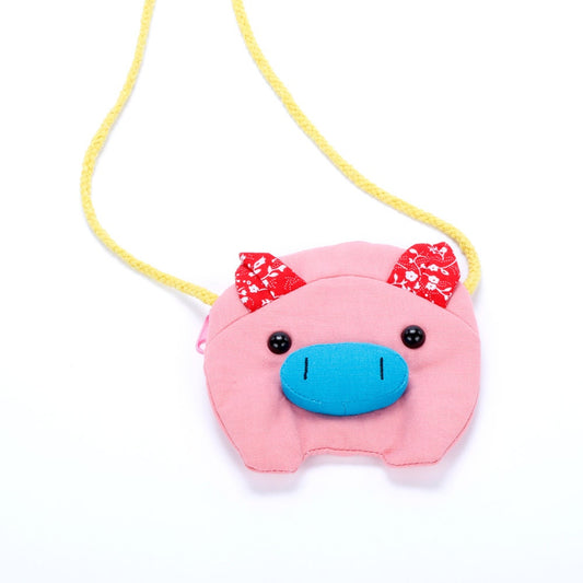 Pink Toddler Little Piglet Purse - Peppercorn Kids