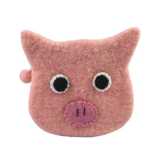 Pig Face Coin Purse - BNB Crafts Inc