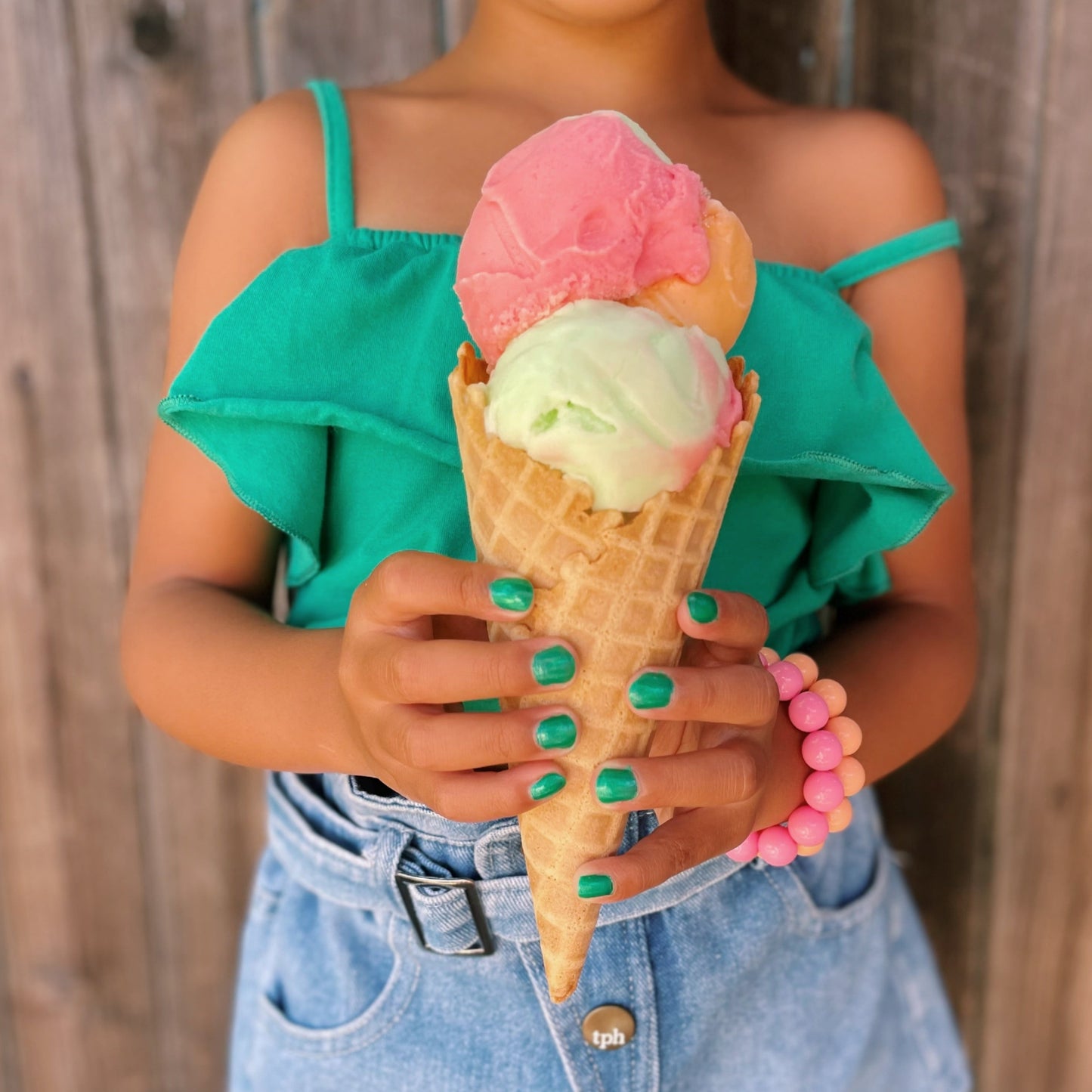 Ice Cream Dream - Shimmer Dark Green