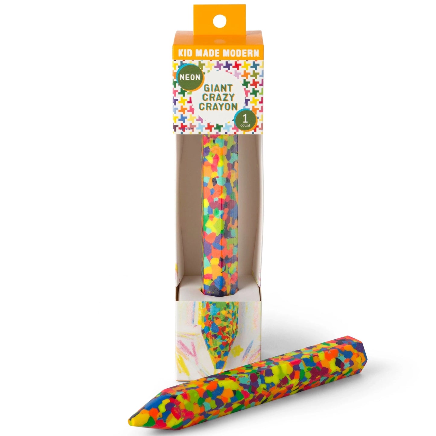 Giant Neon Crazy Crayon - Kid Made Modern