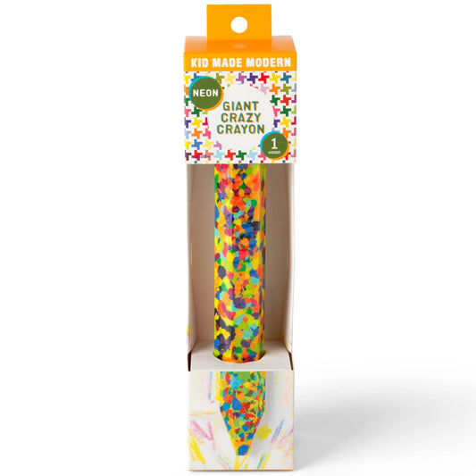 Giant Neon Crazy Crayon - Kid Made Modern