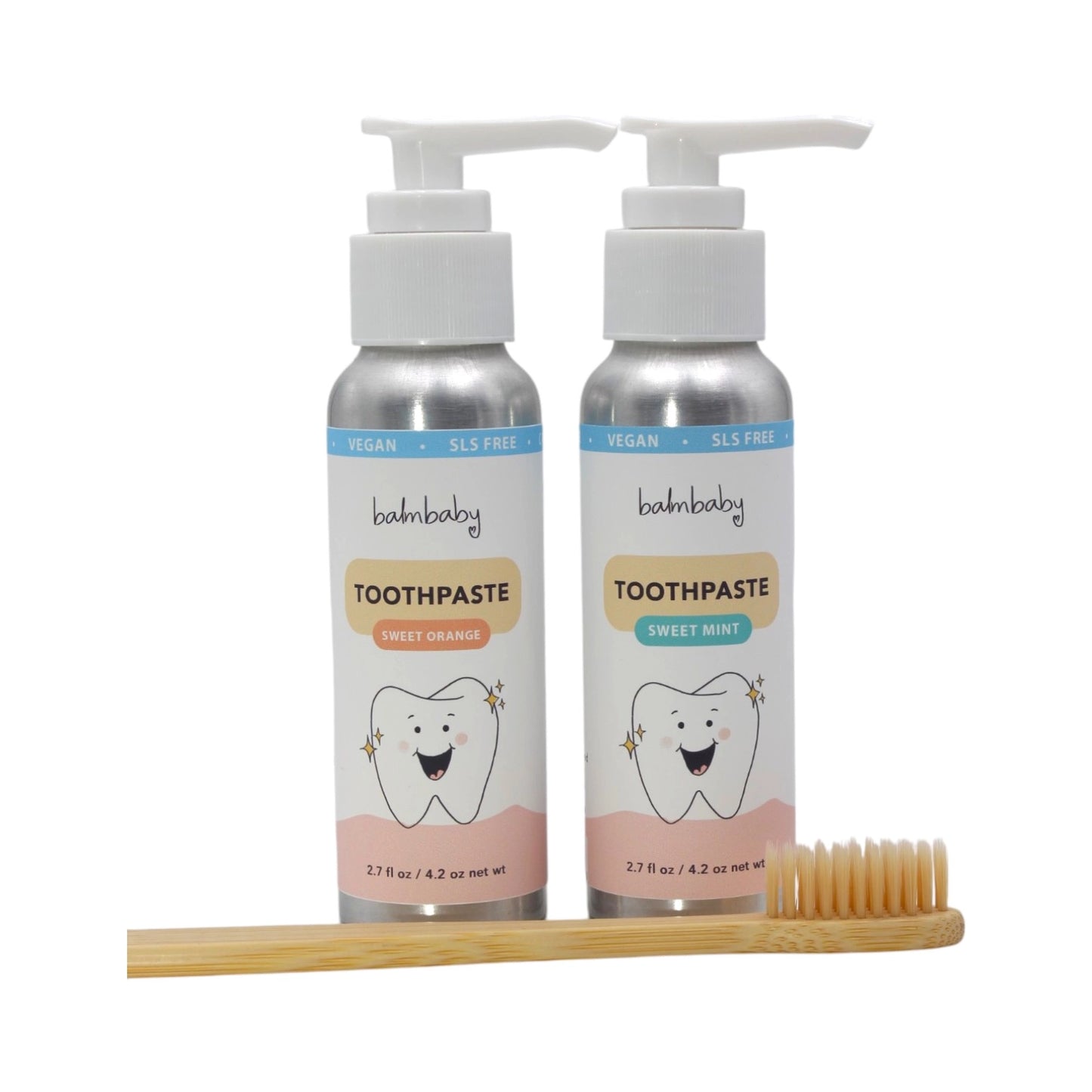 Sweet Orange All Natural Kids Toothpaste - Talyor's Naturals