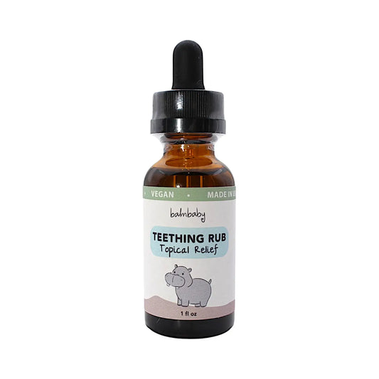 Teething RUB 1oz. - ALL Natural TOPICAL Relief - Taylor's Naturals