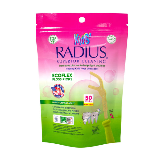 Floss Picks, EcoFlex Compostable KIDS - RADIUS