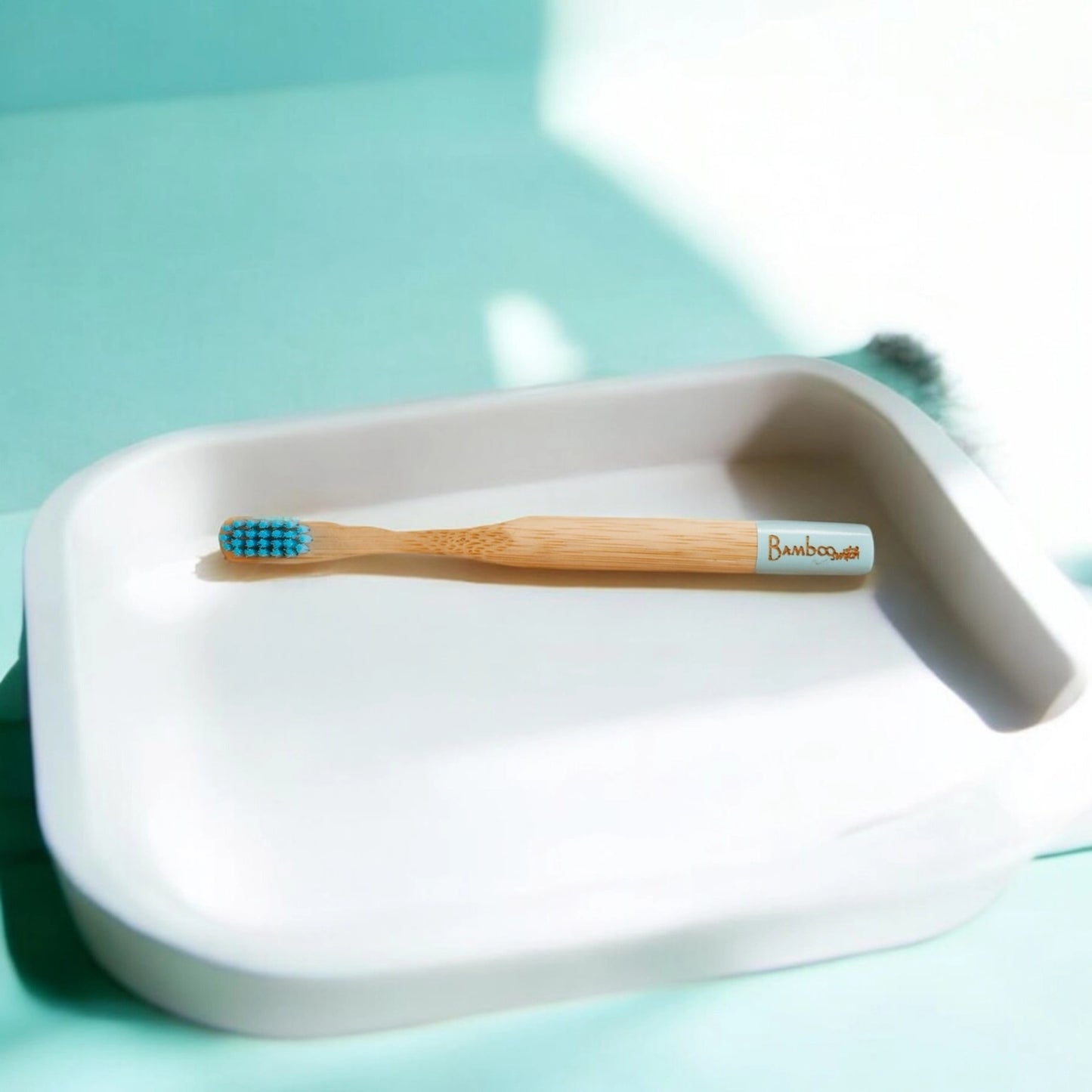 Blue Bamboo Kids Toothbrush - Bamboo Switch