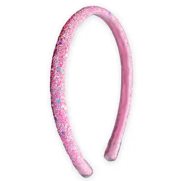 Thin Glitter Headbands for Kids - 6 colors - Frog Sac