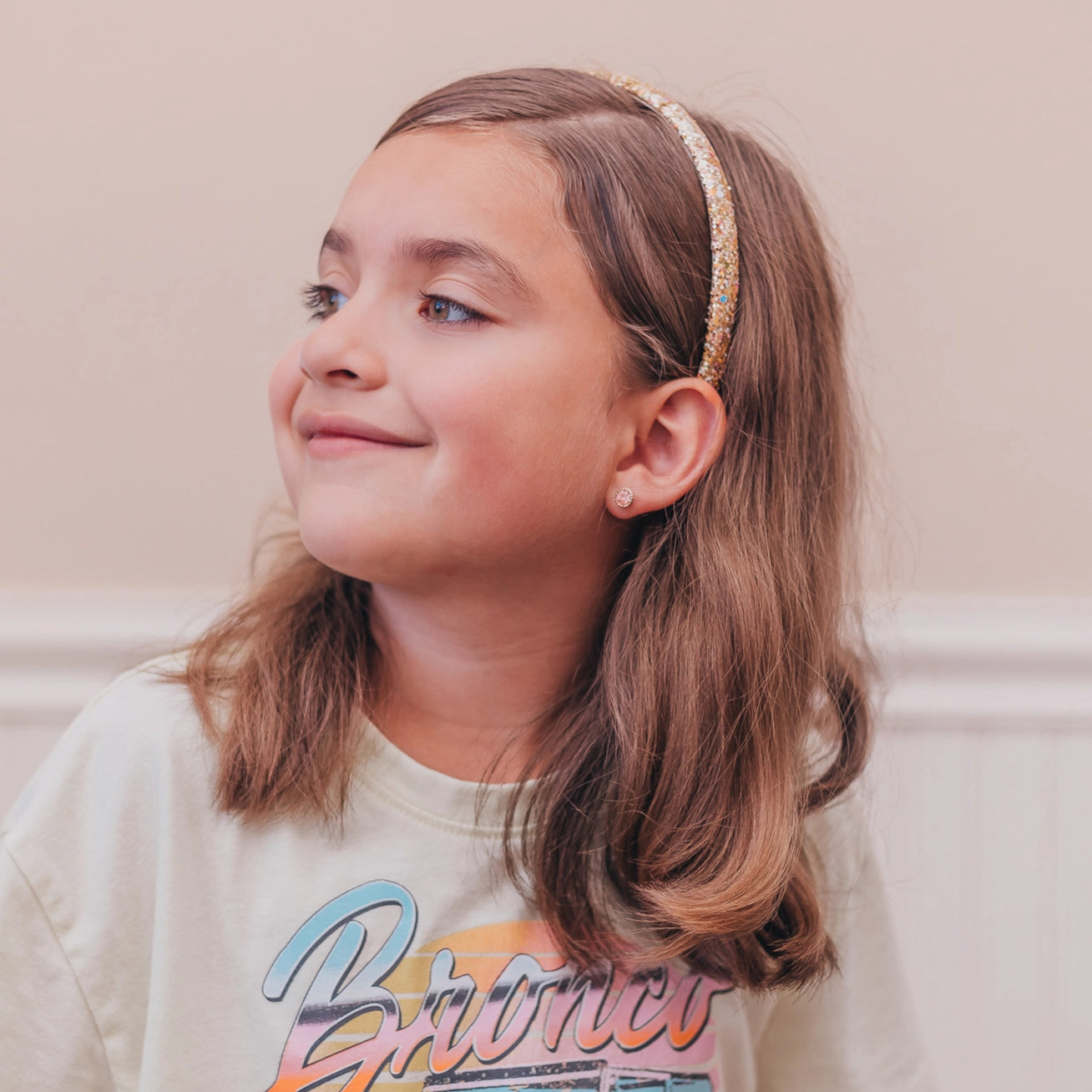 Thin Glitter Headbands for Kids - Frog Sac
