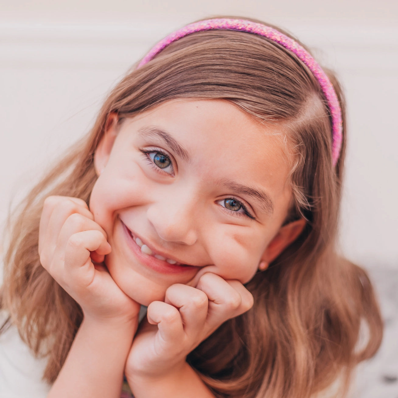 Thin Glitter Headbands for Kids - Frog Sac
