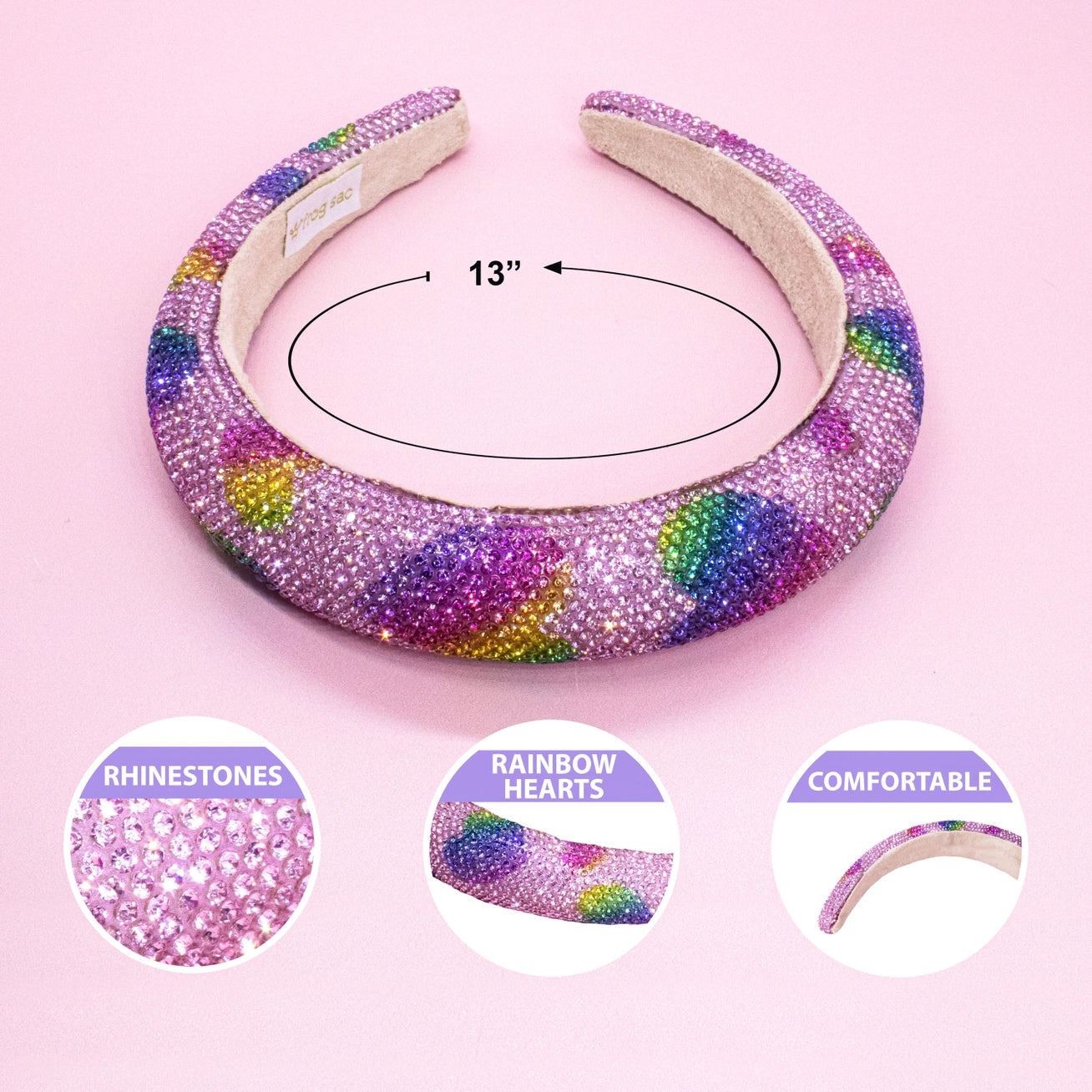 Padded Headbands for Kids - Frog Sac