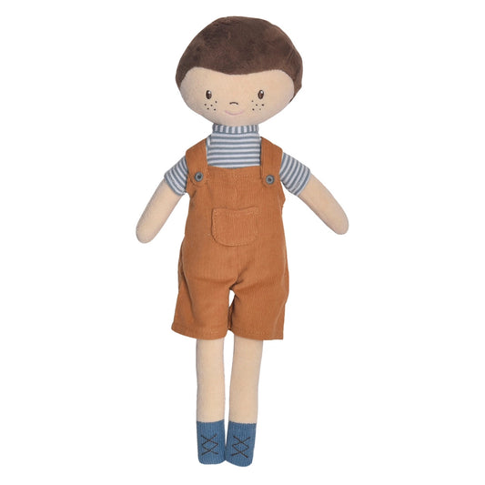 Tim with Yellow Dungarees - Tikiri Toys