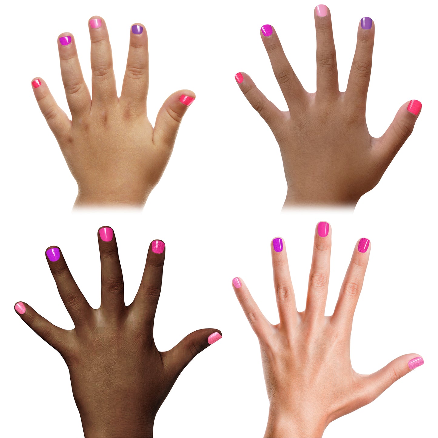 Pretty Please Package - 8 polish Gift Set Kids Non-toxic Nail Polish
