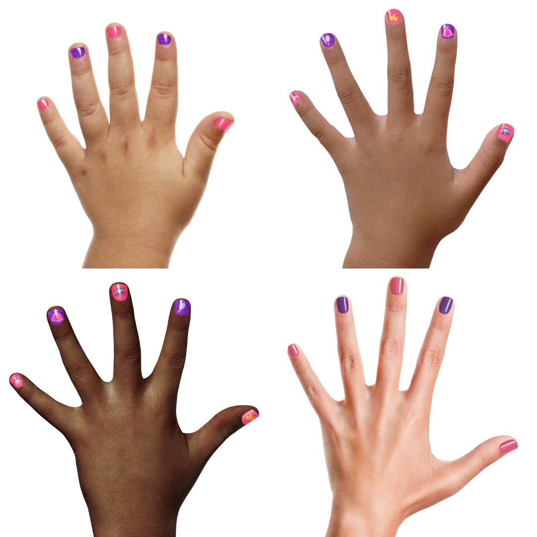 Pretty Princess Gift Set - Kids Non-toxic Nail Polish