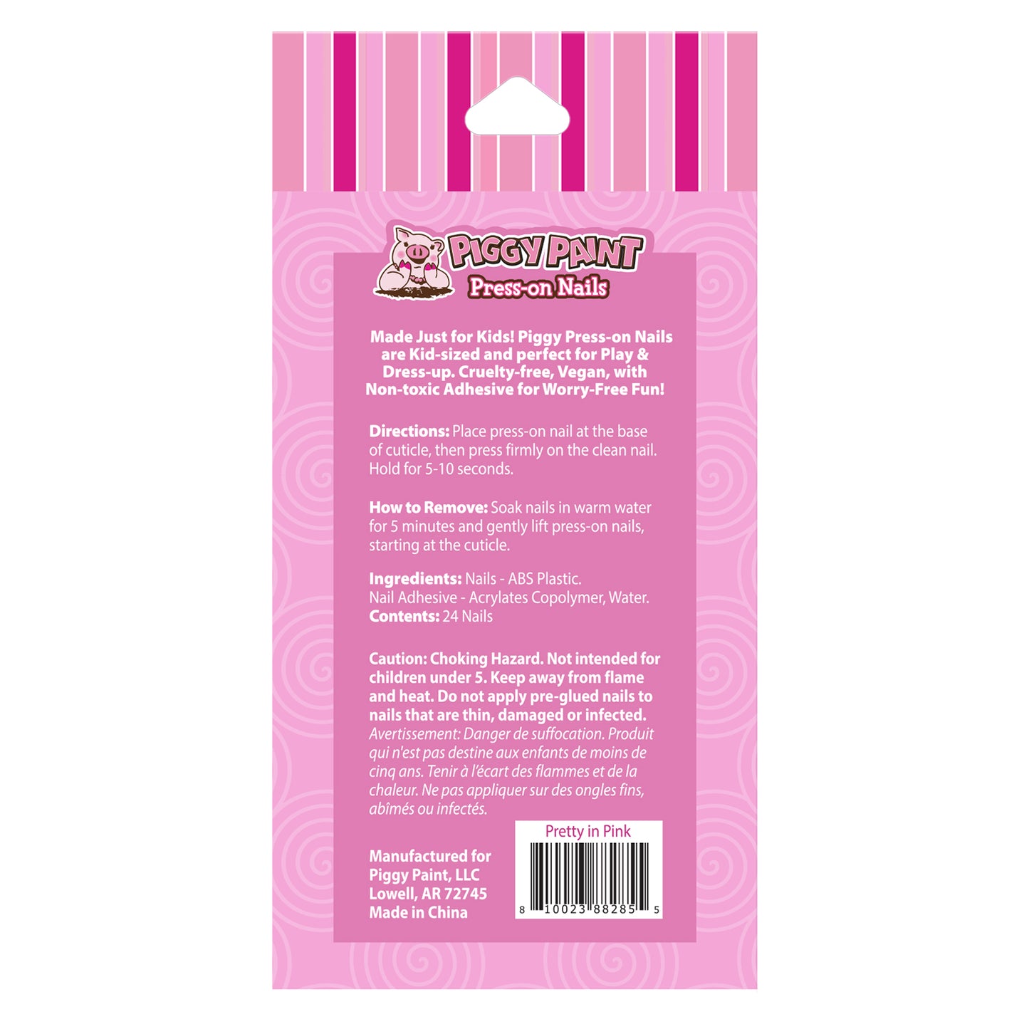 Pretty in Pink Press-on Nails