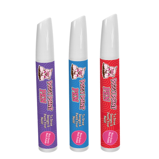 Princess Pop Pen 3-pack Kids Non-toxic Nail Polish