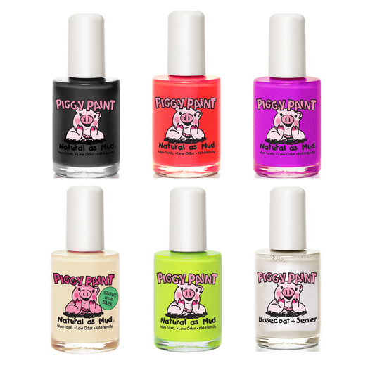 Pumpkin Piggies Gift Set - Kids Non-toxic Nail Polish