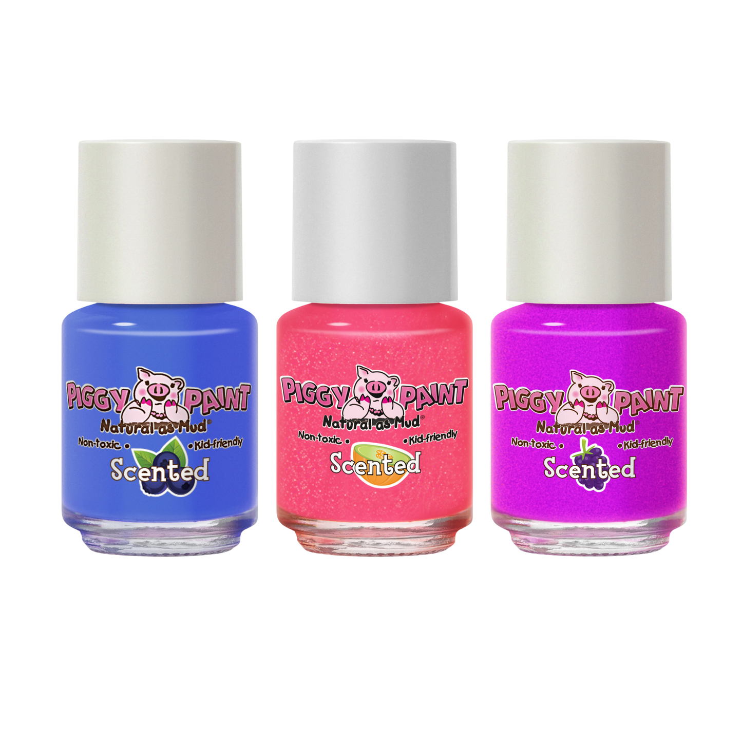 Scented Berry Bestie - Gift Set - Kids Non-toxic Nail Polish