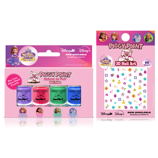 Sofia the First Bundle - Kids Non-toxic Nail Polish