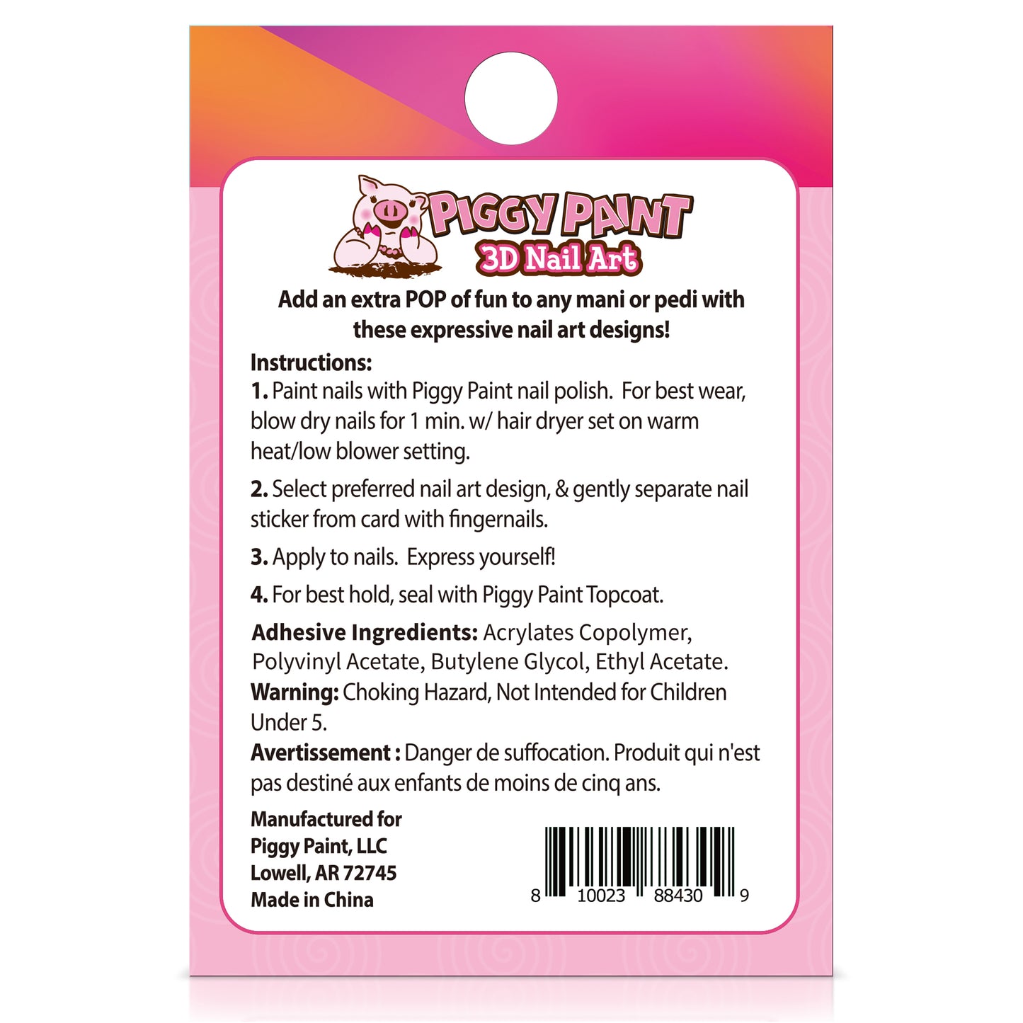 Sofia the First Nail Art Stickers - Kids Non-toxic Nail Polish