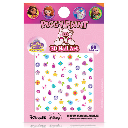 Sofia the First Nail Art - Kids Non-toxic Nail Polish