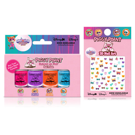 SuperKitties Bundle - Kids Non-Toxic Nail Polish