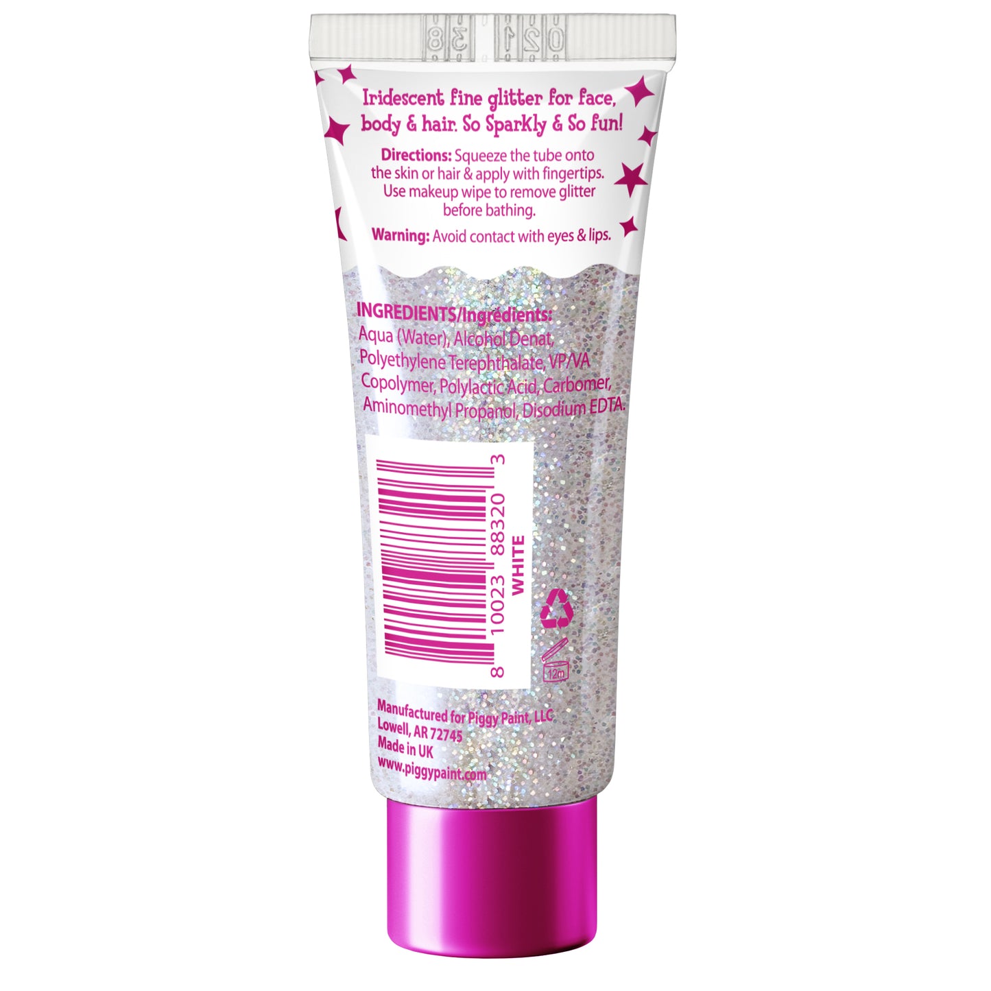 Glitter Gel Display – 24 Glitter Gels - Wholesale