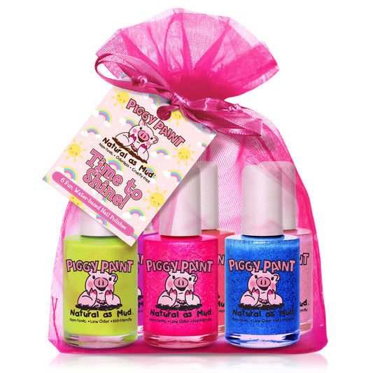 Time to Shine Gift Set - Kids Non-toxic Nail Polish