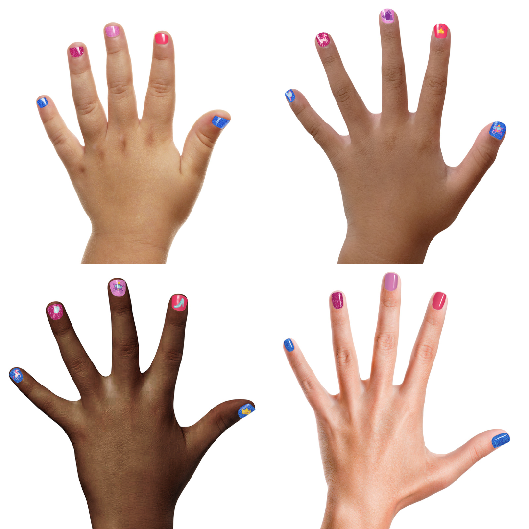 Tiny Tiaras Gift Set - Kids Non-toxic Nail Polish