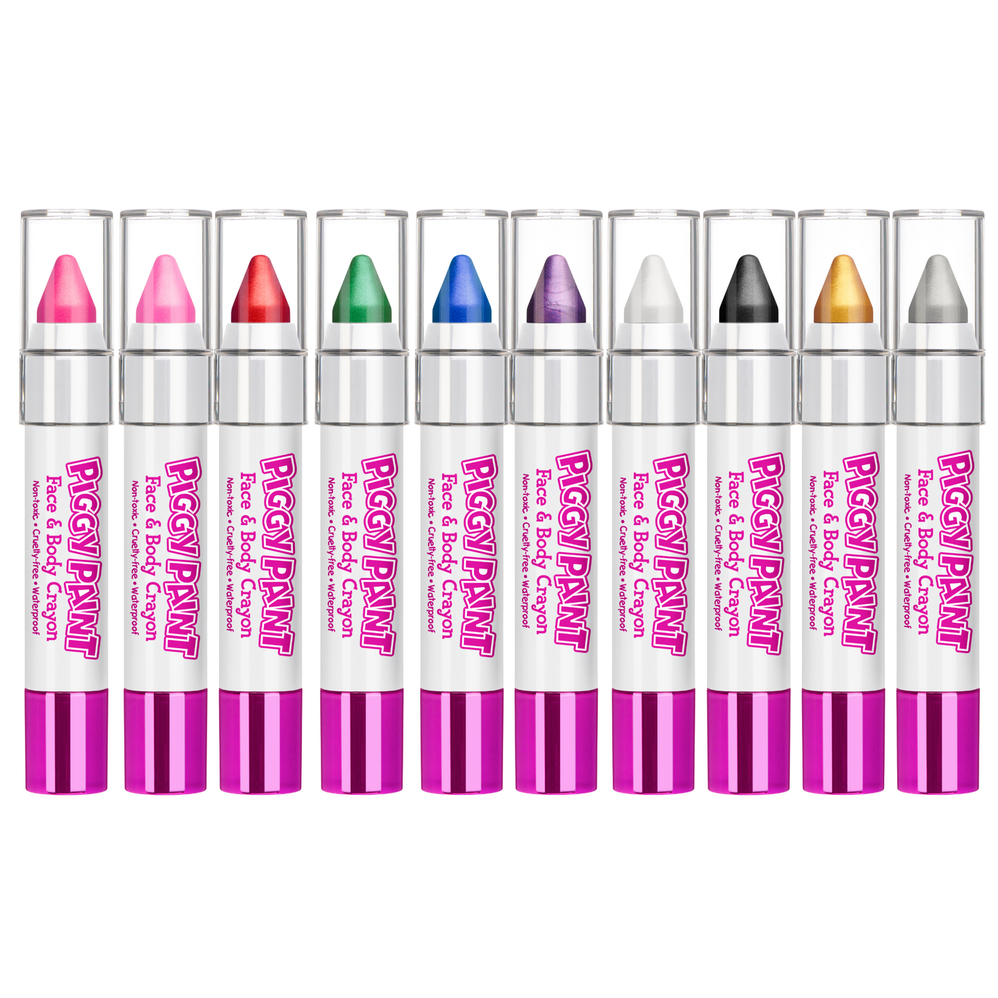 Face & Body Crayon Display – 30 Crayons - Wholesale