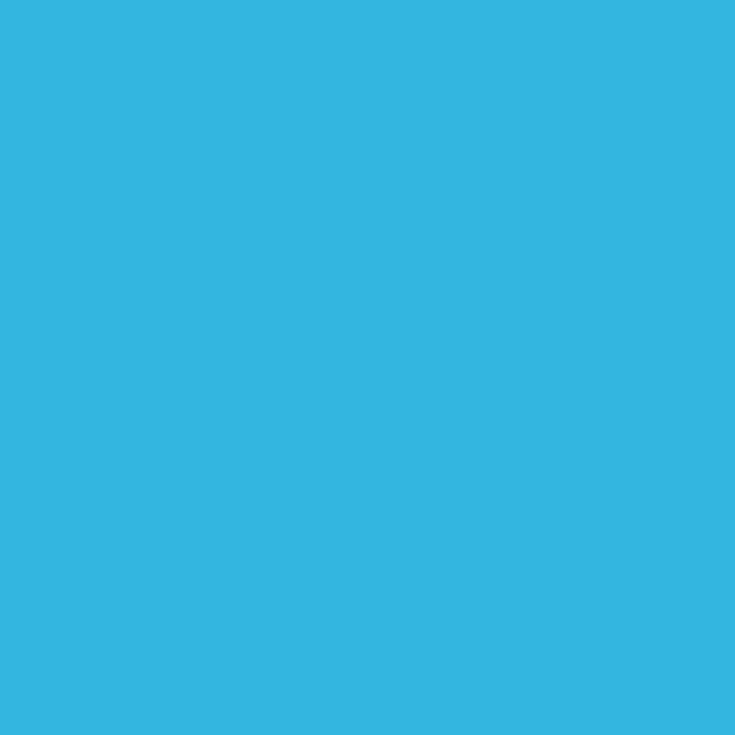 RAIN-bow or Shine - Matte Bright Sky Blue