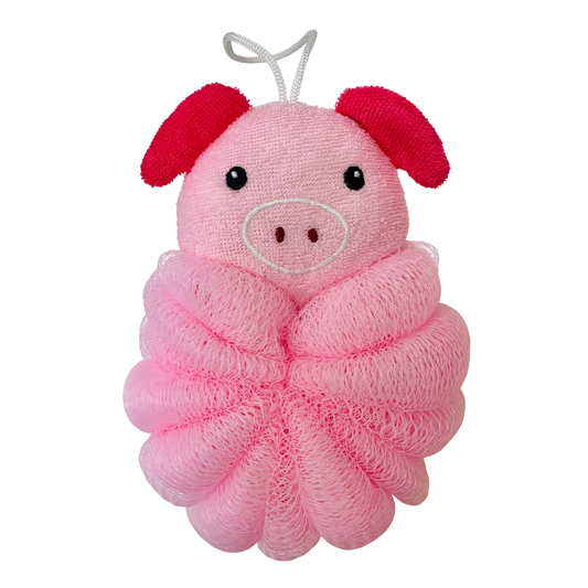Piggy Pouf Bath Loofah
