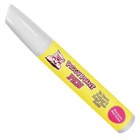 Yippee Yellow Piggy Paint Pen - Kids Non-toxic Nail Polish