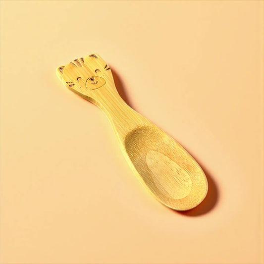 Bamboo Animal Kids & Toddler Utensils - Tiger Spoon - Bamboo Switch