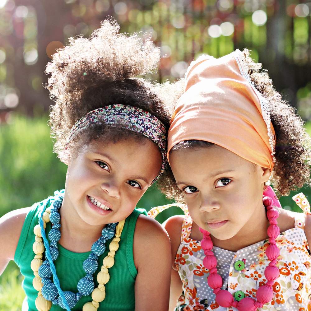 Little Kids Fabric Necklace - Peppercorn Kids