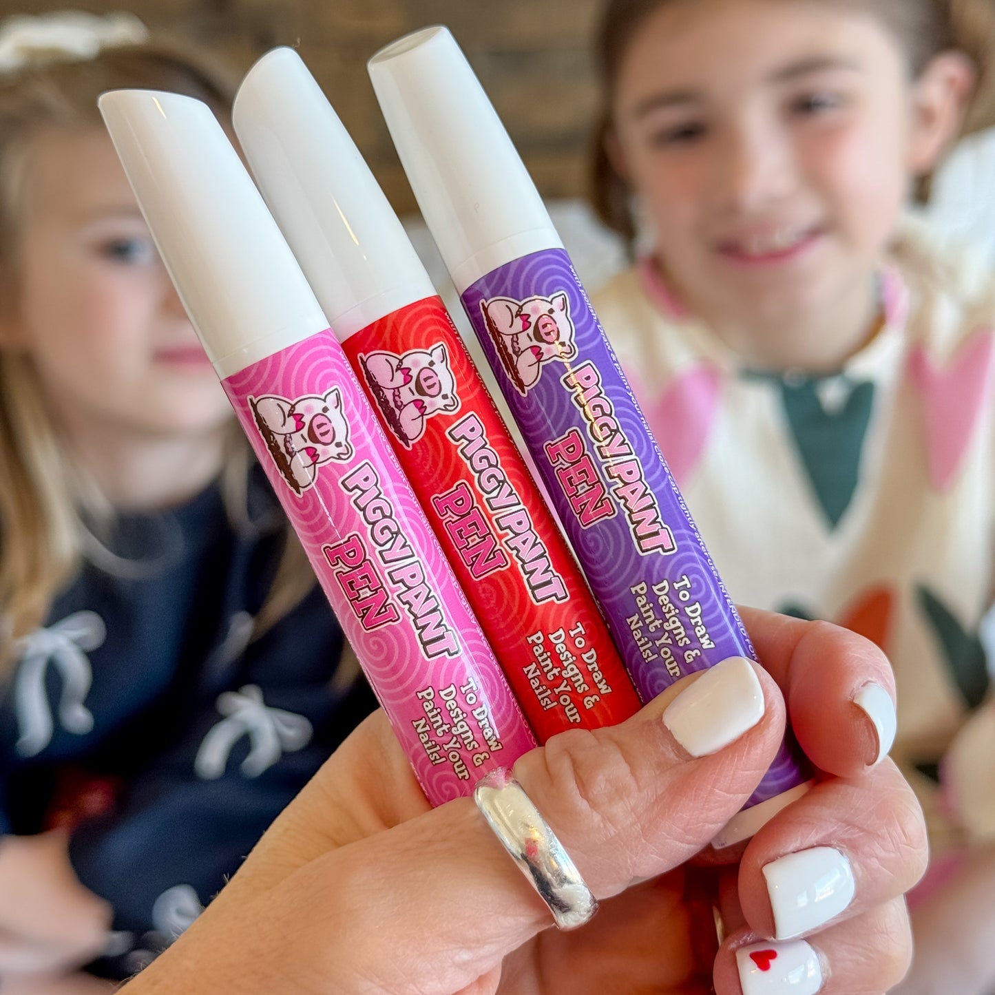 Piggy Pen Display – 25 Pen Polishes - Wholesale