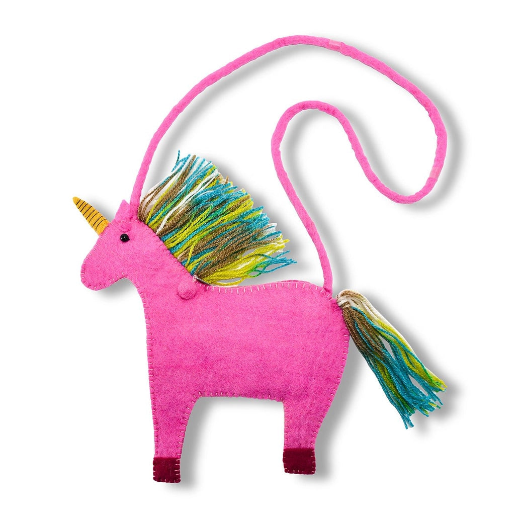Unicorn Shape Cross-Body Bag - BNB Crafts Inc