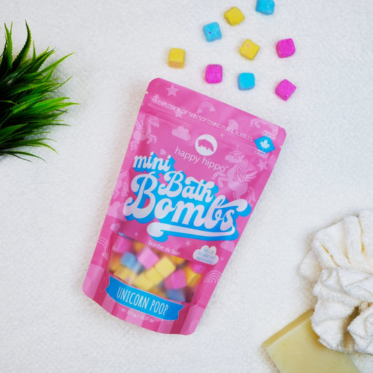 Unicorn Poop Mini Bubble Bomb - Happy Hippo Bath