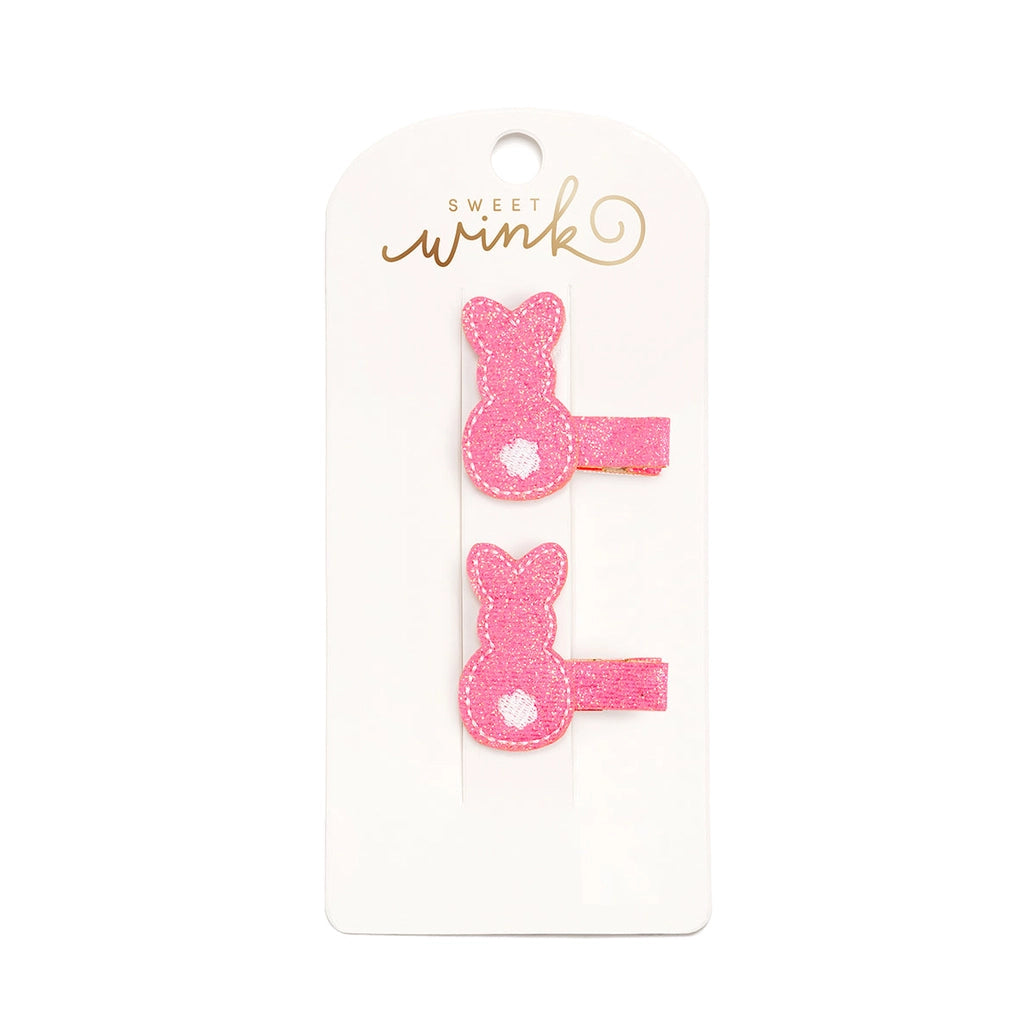 Pink Peeps Easter Clip Set - Sweet Wink