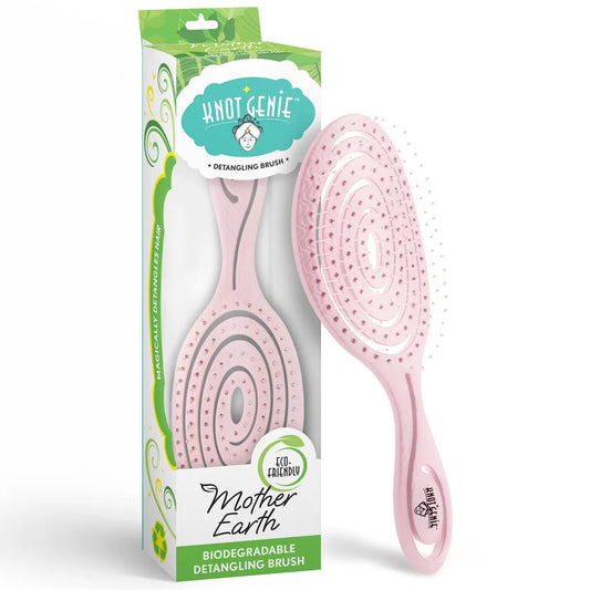 Biodegradable Detangling Hairbrush by Knot Genie